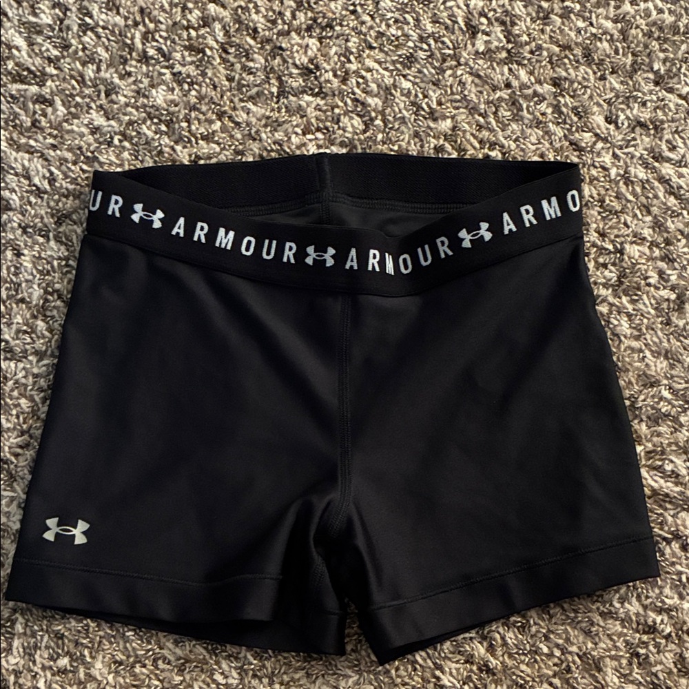 Under Armour Women's Black Athletic Shorts
